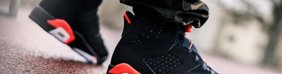 Air Jordan 6 OG "Black Infrared" 3M 2019 Outfit On Feet Release Date