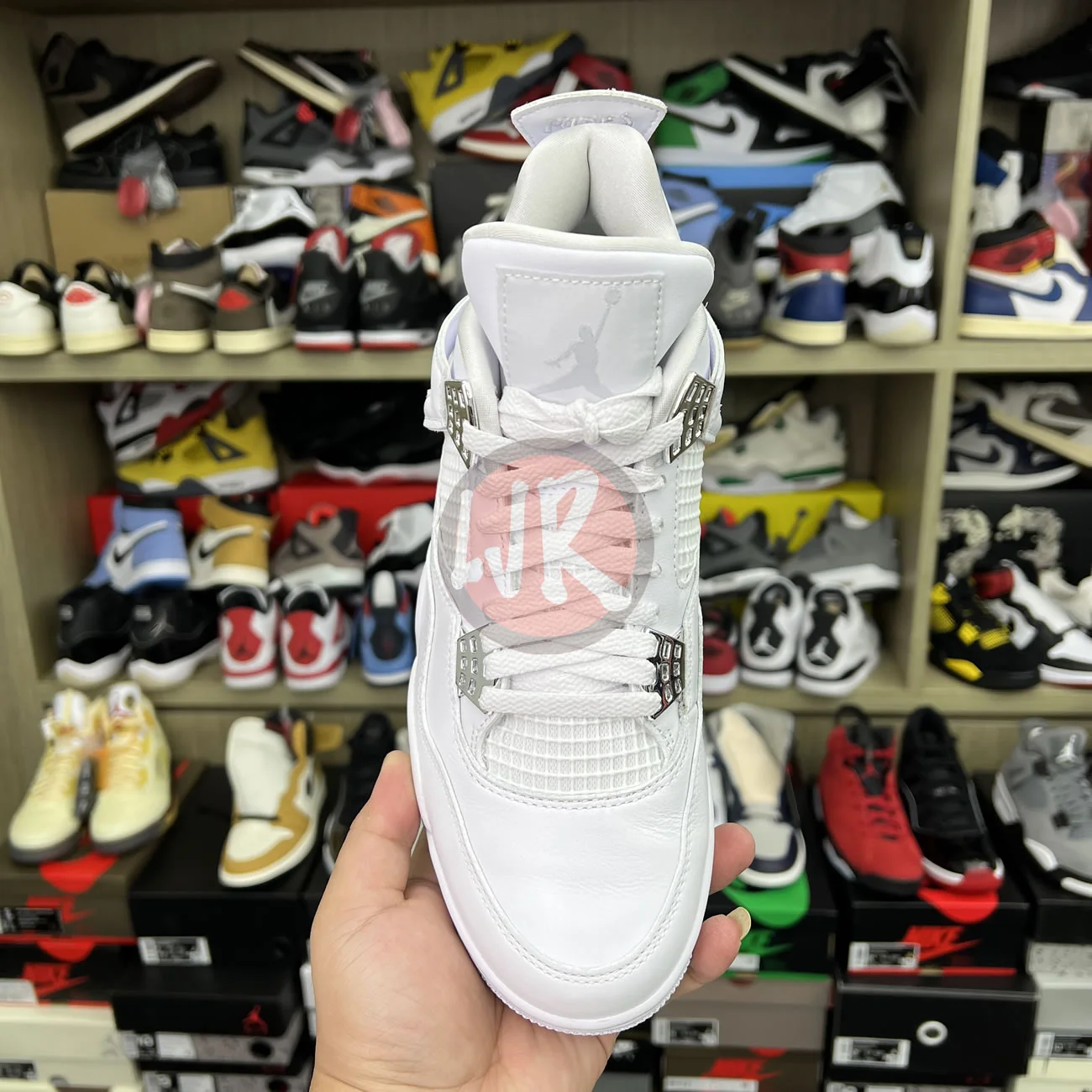 Air Jordan 4 Retro Pure Money 2017 308497 100 Ljr Sneakers (2) - bc-ljr.com