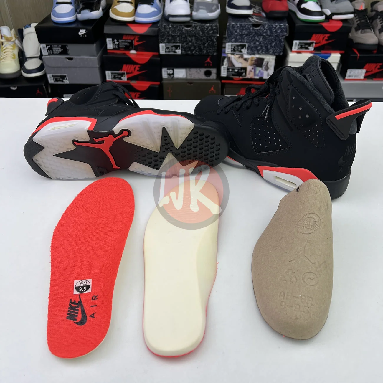 Air Jordan 6 Retro Black Infrared 2019 384664 060 Ljr Sneakers (11) - bc-ljr.com