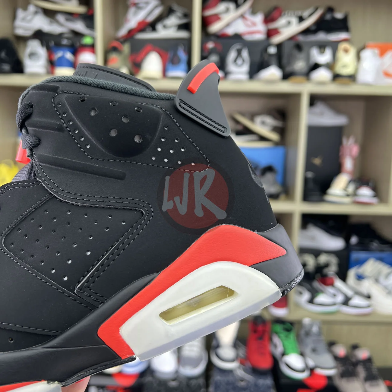 Air Jordan 6 Retro Black Infrared 2019 384664 060 Ljr Sneakers (6) - bc-ljr.com