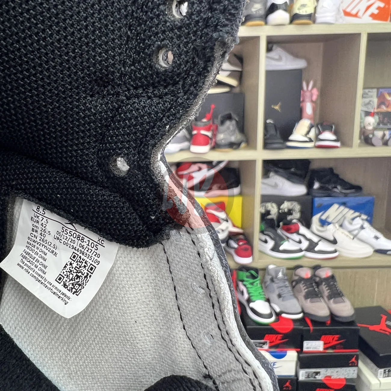 Air Jordan 1 Retro High Dark Mocha 555088 105 Ljr Sneakers (8) - bc-ljr.com
