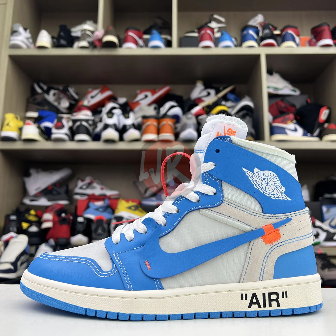 Air Jordan 1 Retro High Off White University Blue Aq0818 148 Ljr Sneakers (0) - bc-ljr.com