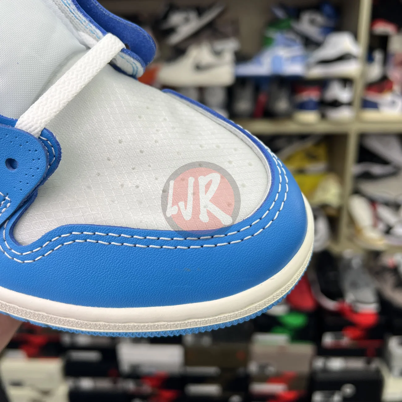 Air Jordan 1 Retro High Off White University Blue Aq0818 148 Ljr Sneakers (16) - bc-ljr.com