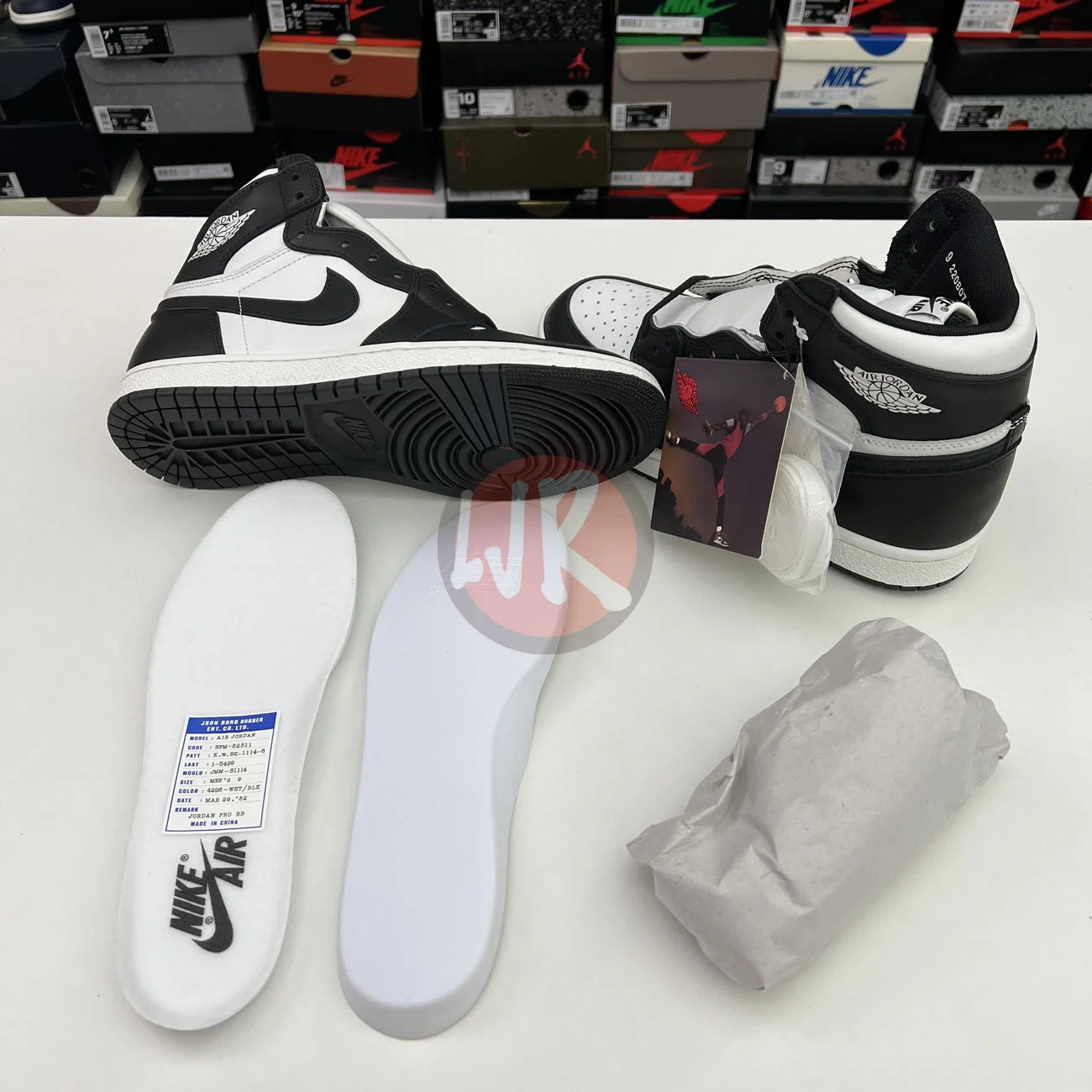 Air Jordan 1 Retro High 85 Black White 2023 Bq4422 001 Ljr Sneakers (7) - bc-ljr.com