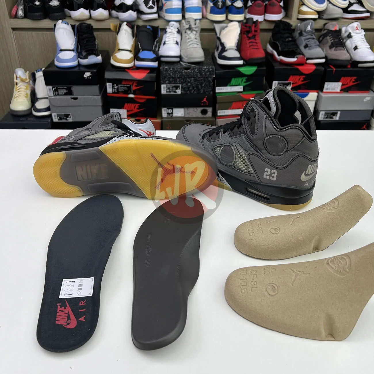 Air Jordan 5 Retro Off White Muslin Ct8480 001 Ljr Sneakers (4) - bc-ljr.com