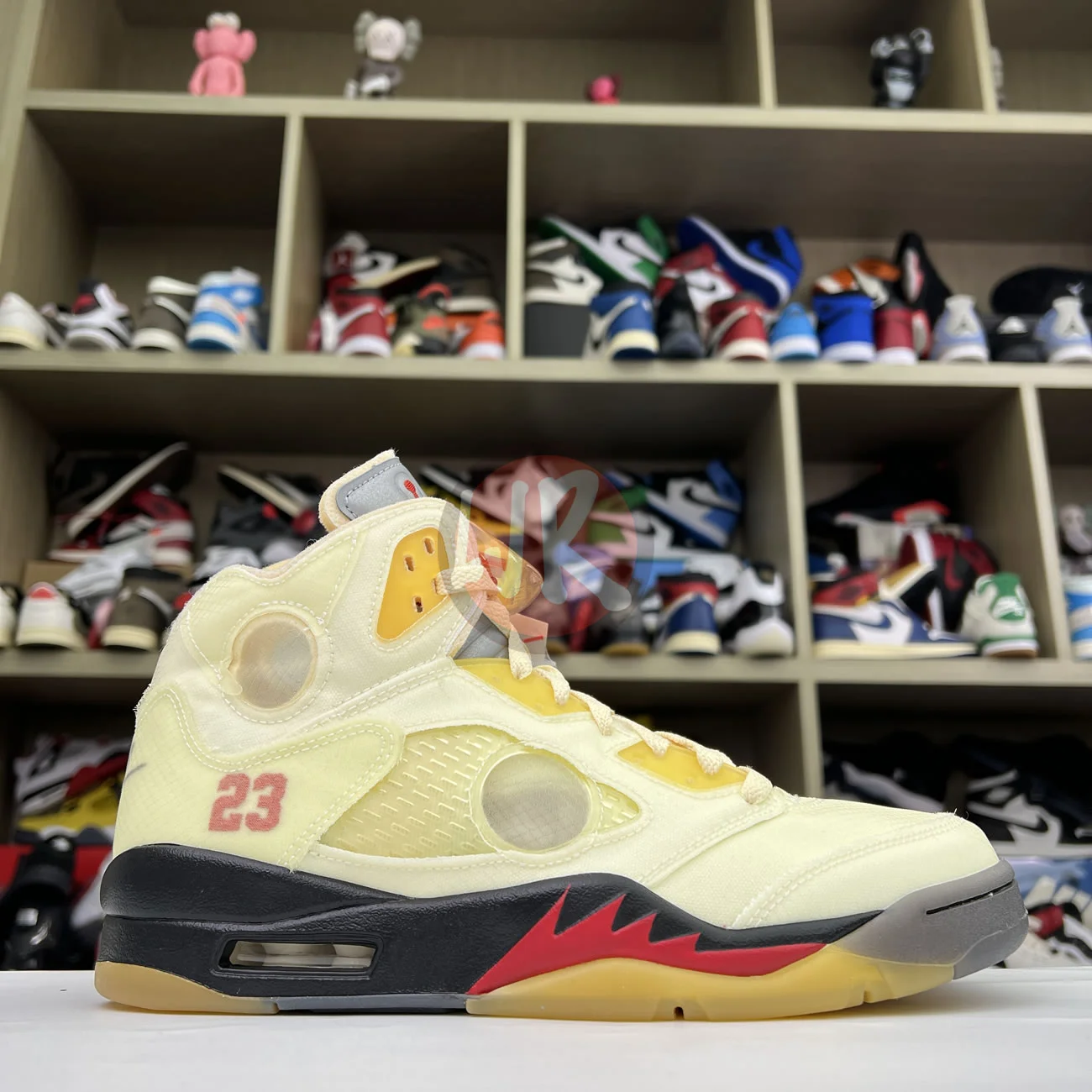 Air Jordan 5 Retro Off White Sail Dh8565 100 Ljr Sneakers (1) - bc-ljr.com