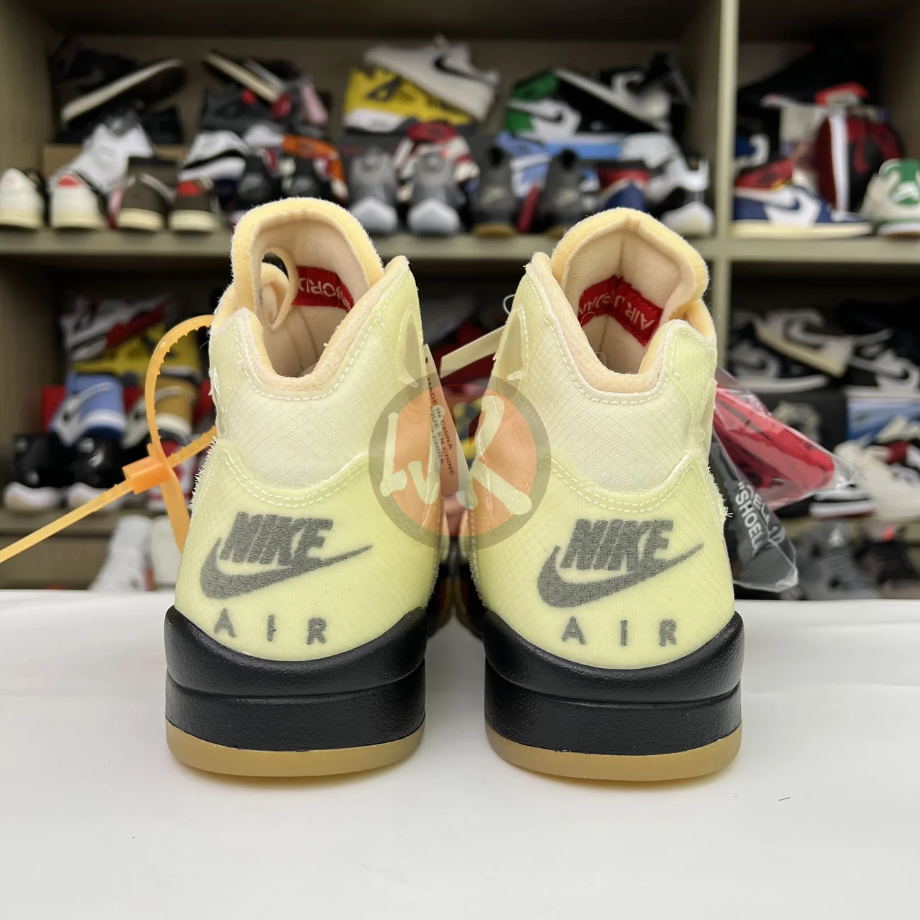 Air Jordan 5 Retro Off White Sail Dh8565 100 Ljr Sneakers (4) - bc-ljr.com