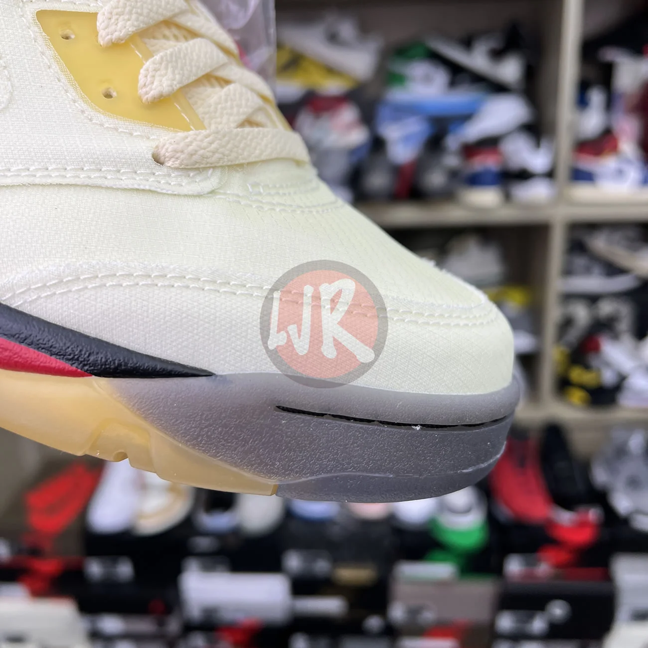 Air Jordan 5 Retro Off White Sail Dh8565 100 Ljr Sneakers (7) - bc-ljr.com